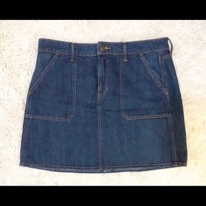 Dark Denim Old Navy Skirt